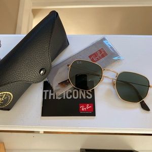 Ray Ban Hexagon Flat Lenses
